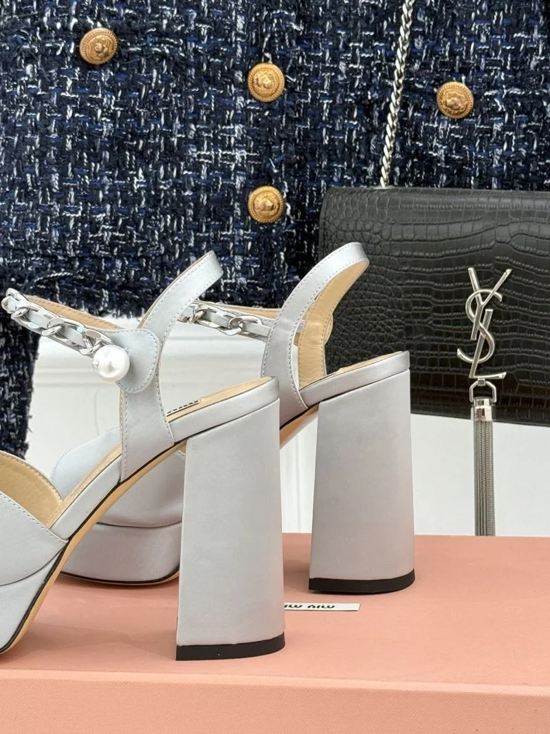 Miu Miu Sandals SmoothTexture 11604