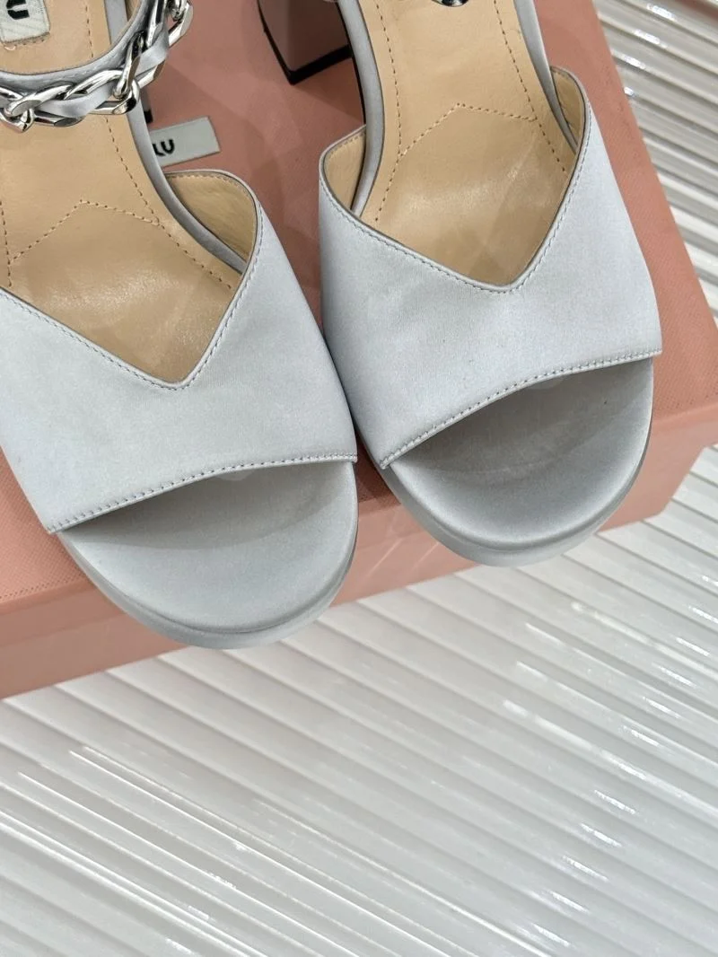 Miu Miu Sandals SmoothTexture 11604