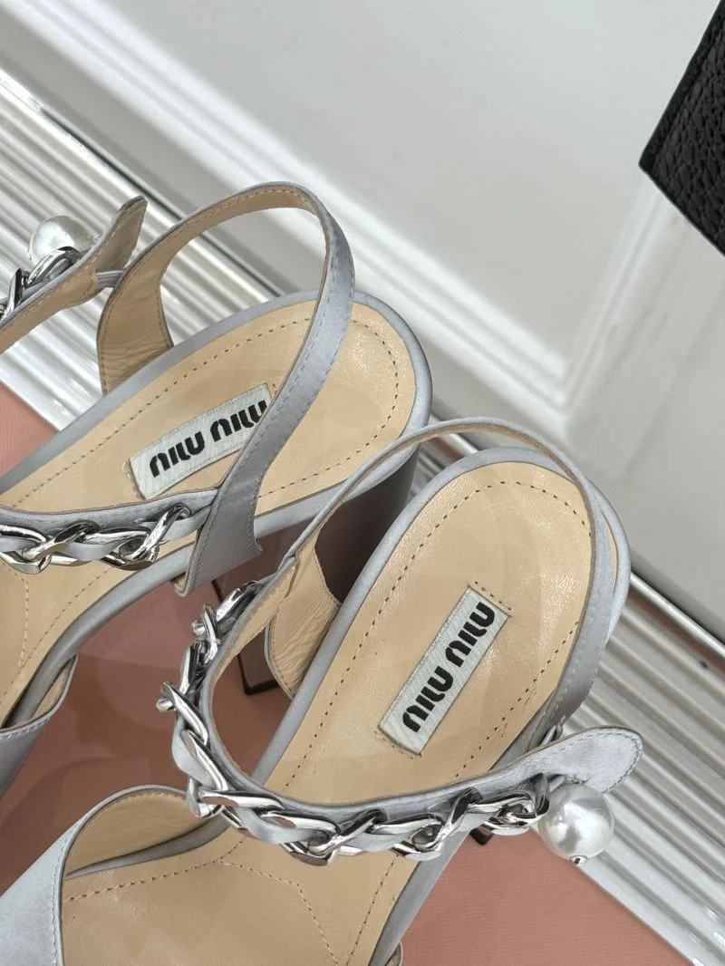 Miu Miu Sandals SmoothTexture 11604