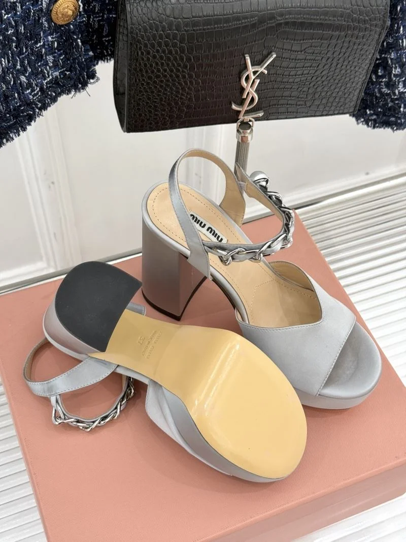 Miu Miu Sandals SmoothTexture 11604
