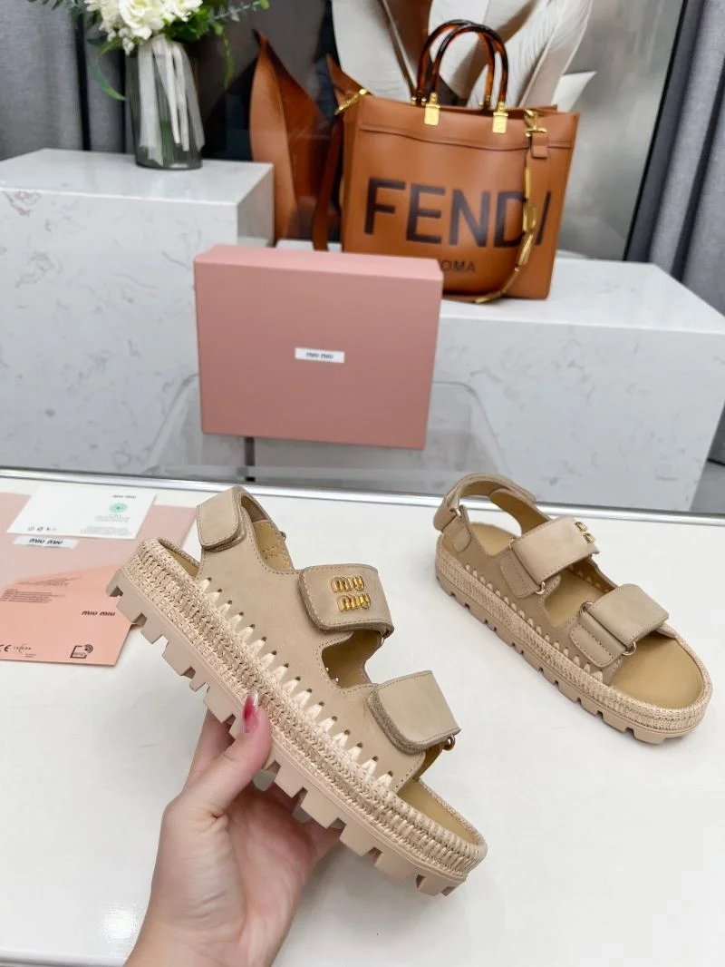 Miu Miu Sandals HighPerformance 9593