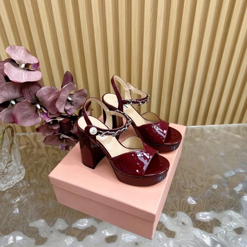 Miu Miu Sandals Fashionable 9597