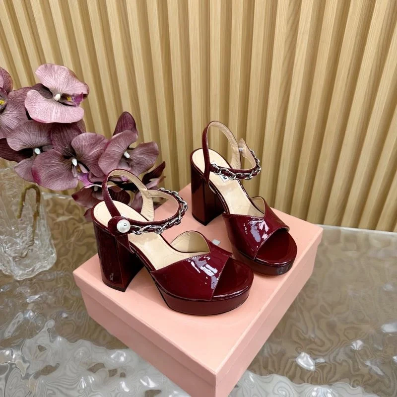 Miu Miu Sandals Fashionable 9597