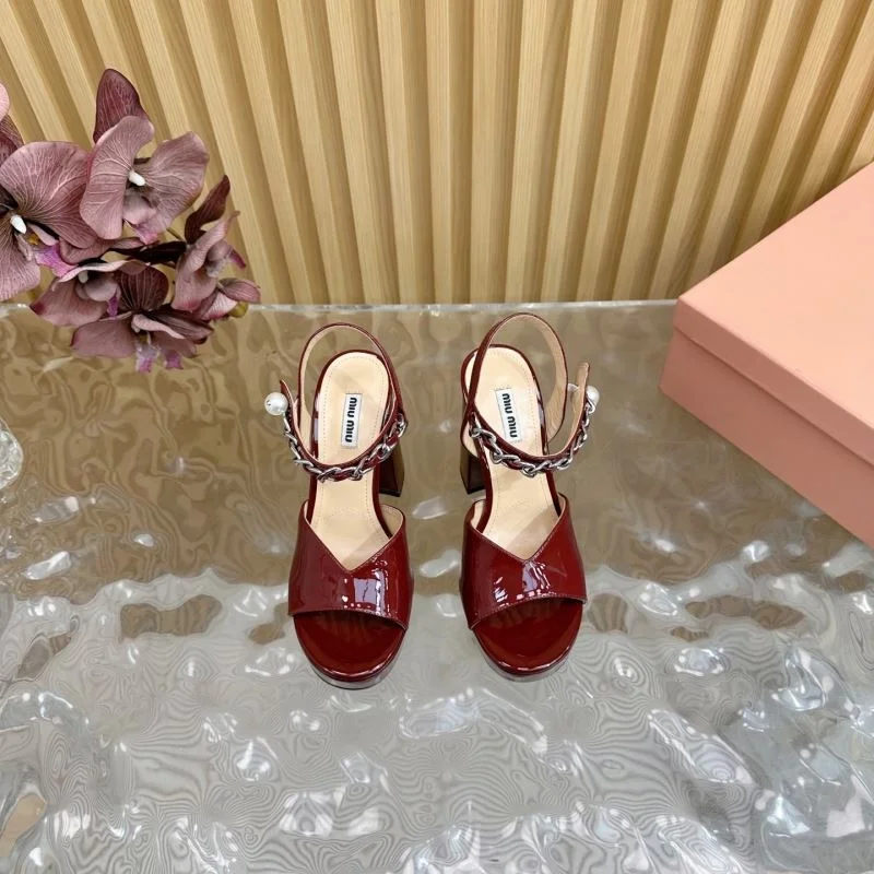 Miu Miu Sandals Fashionable 9597