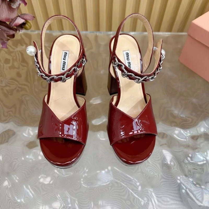 Miu Miu Sandals Fashionable 9597