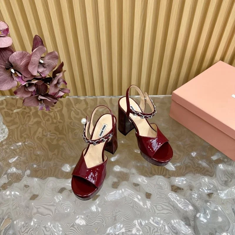 Miu Miu Sandals Fashionable 9597