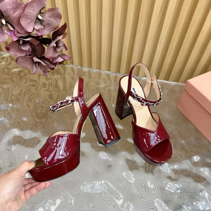 Miu Miu Sandals Fashionable 9597