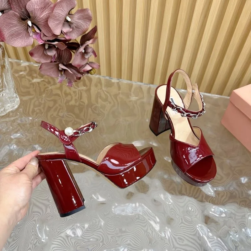 Miu Miu Sandals Fashionable 9597