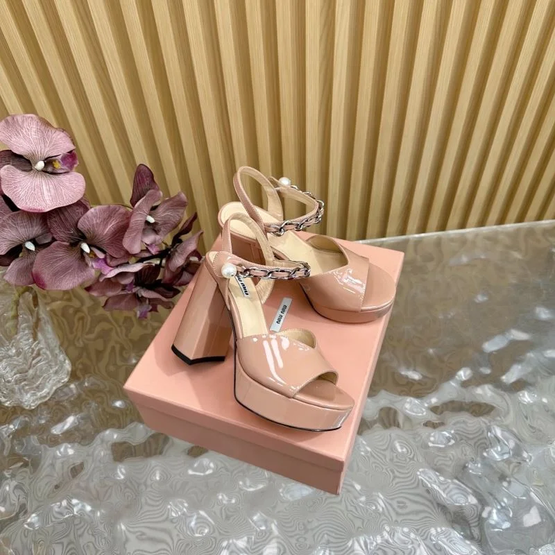 Miu Miu Sandals Sophisticated 9584