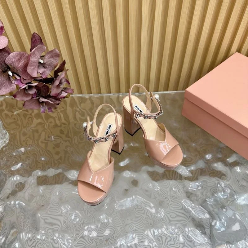 Miu Miu Sandals Sophisticated 9584