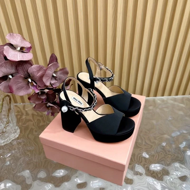 Original Miu Miu Sandals 9586