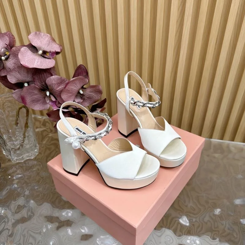 OdorResistant Miu Miu Sandals 9585
