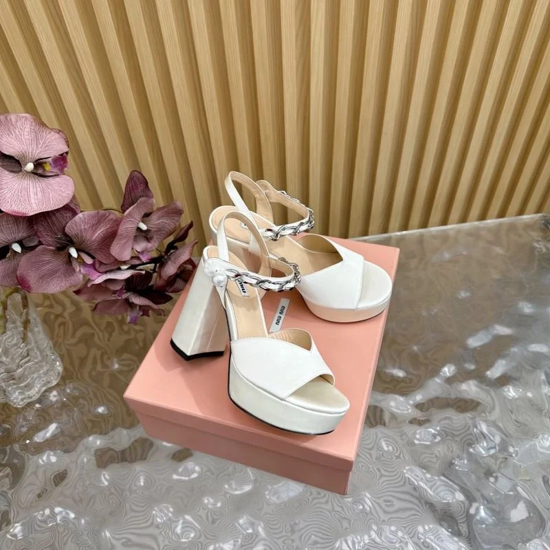 OdorResistant Miu Miu Sandals 9585