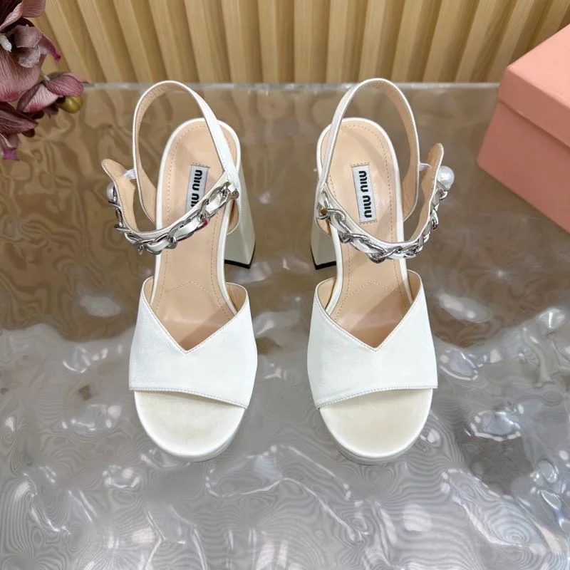 OdorResistant Miu Miu Sandals 9585
