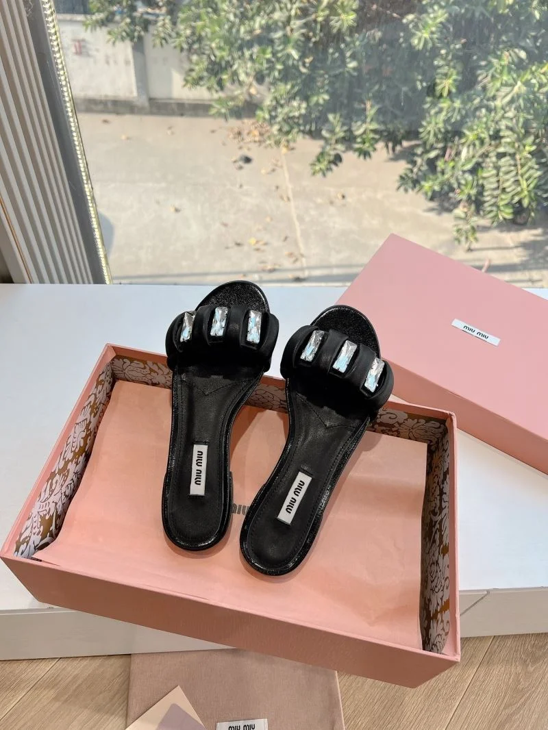 ZipUp Miu Miu Sandals 9548