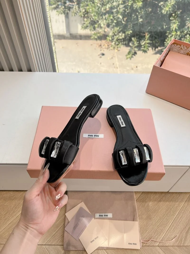 ZipUp Miu Miu Sandals 9548