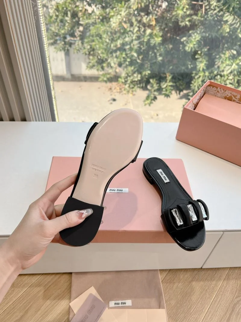 ZipUp Miu Miu Sandals 9548