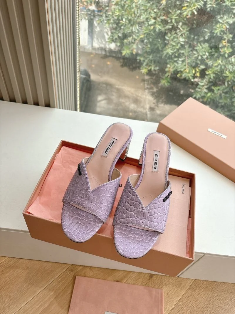Miu Miu Sandals Minimalist 9632
