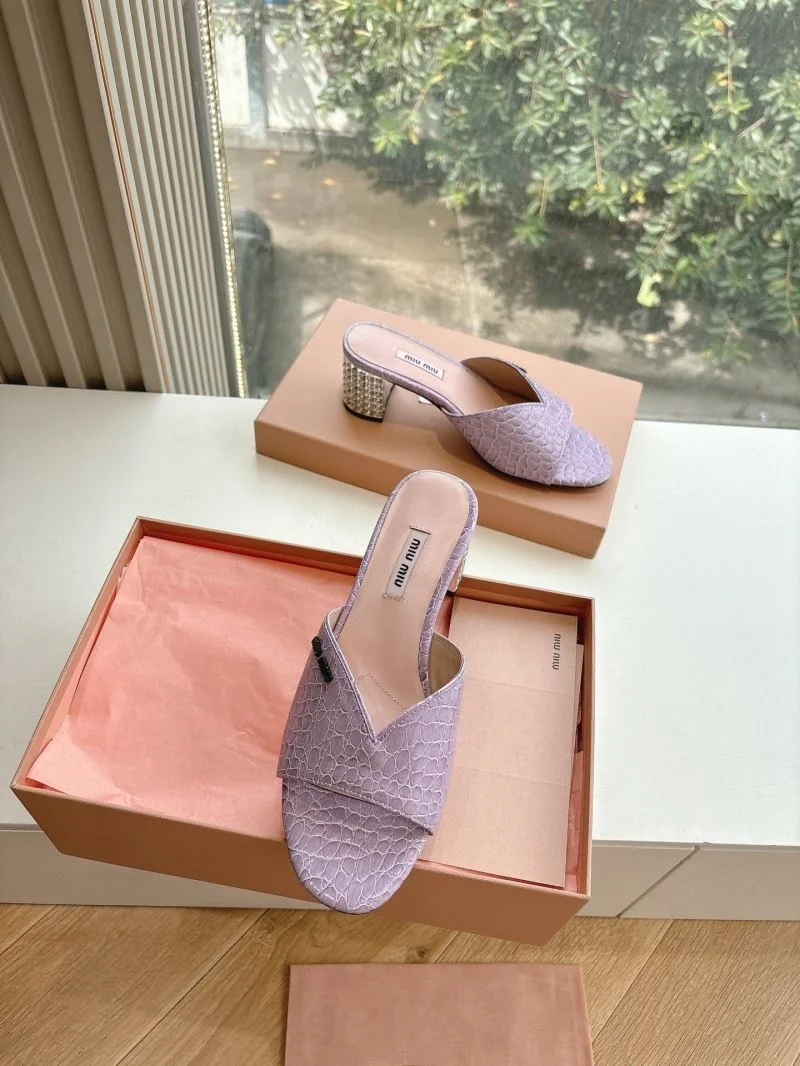 Miu Miu Sandals Minimalist 9632