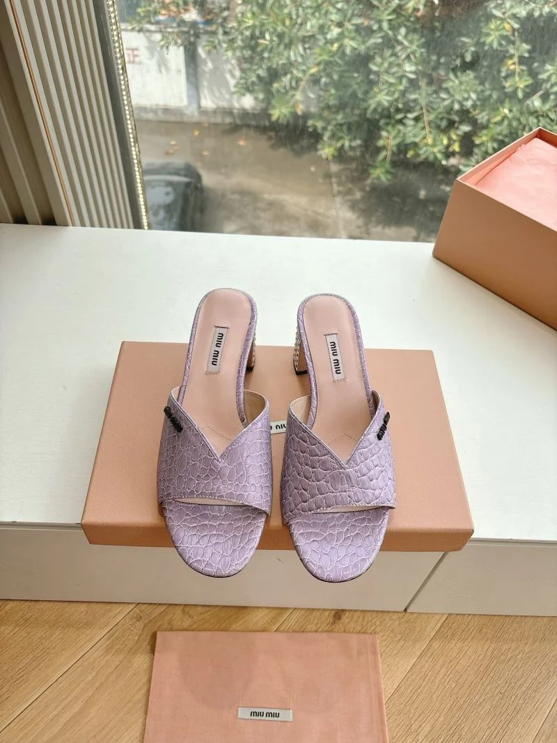 Miu Miu Sandals Minimalist 9632