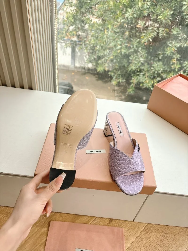 Miu Miu Sandals Minimalist 9632