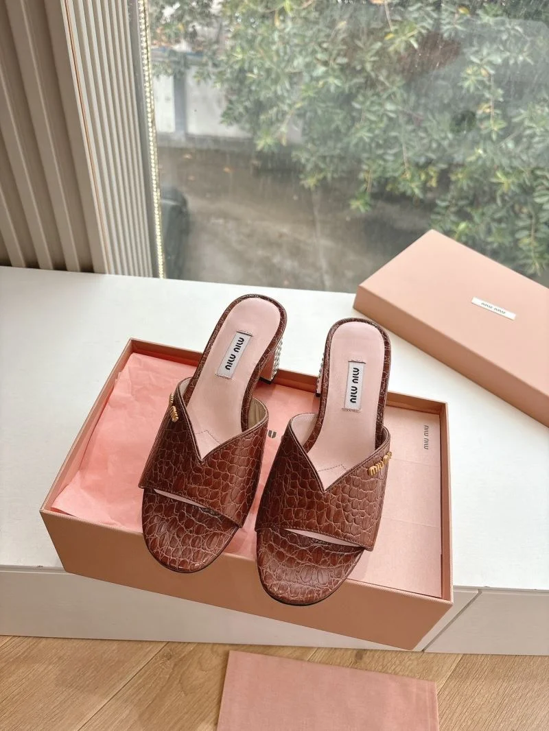 Miu Miu Sandals ZipUp 9542