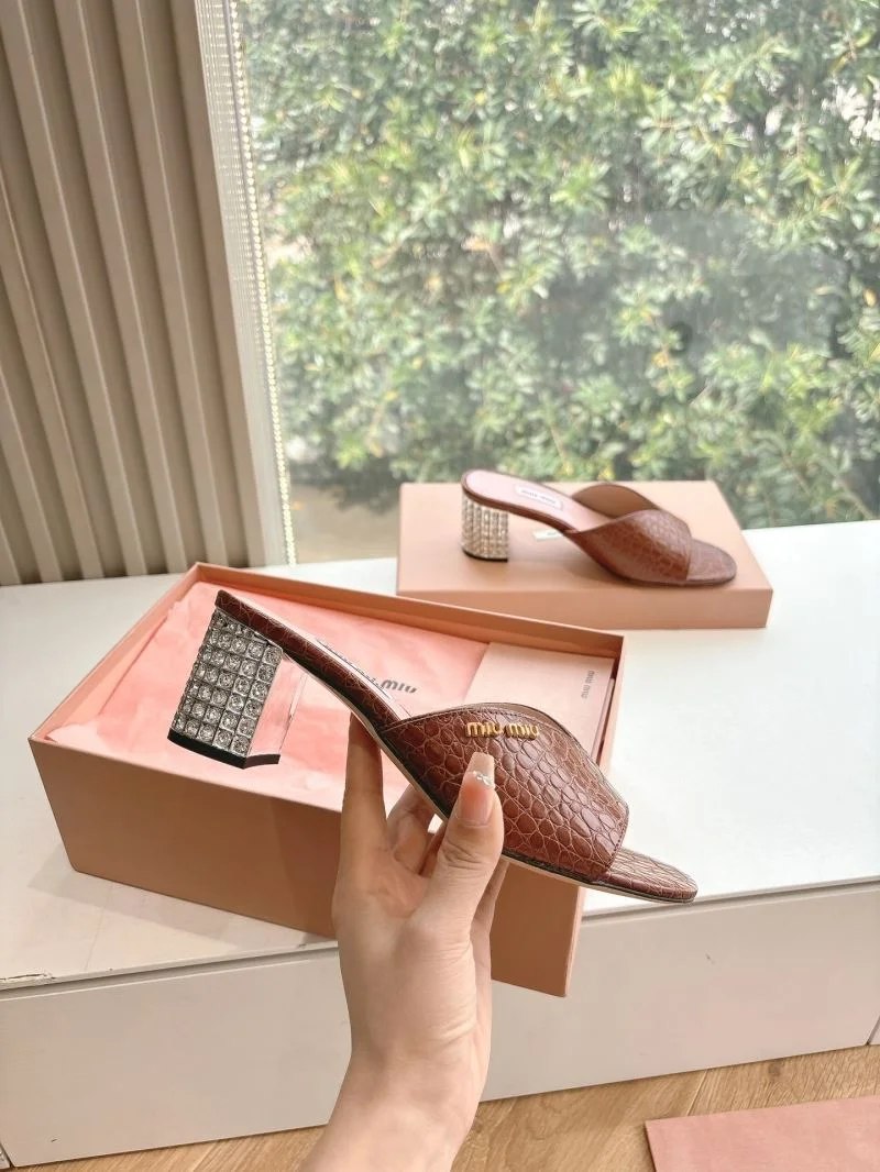 Miu Miu Sandals ZipUp 9542