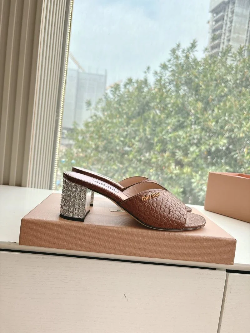 Miu Miu Sandals ZipUp 9542