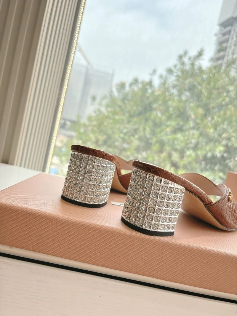 Miu Miu Sandals ZipUp 9542