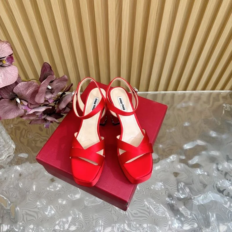 Bright Miu Miu Sandals 9539