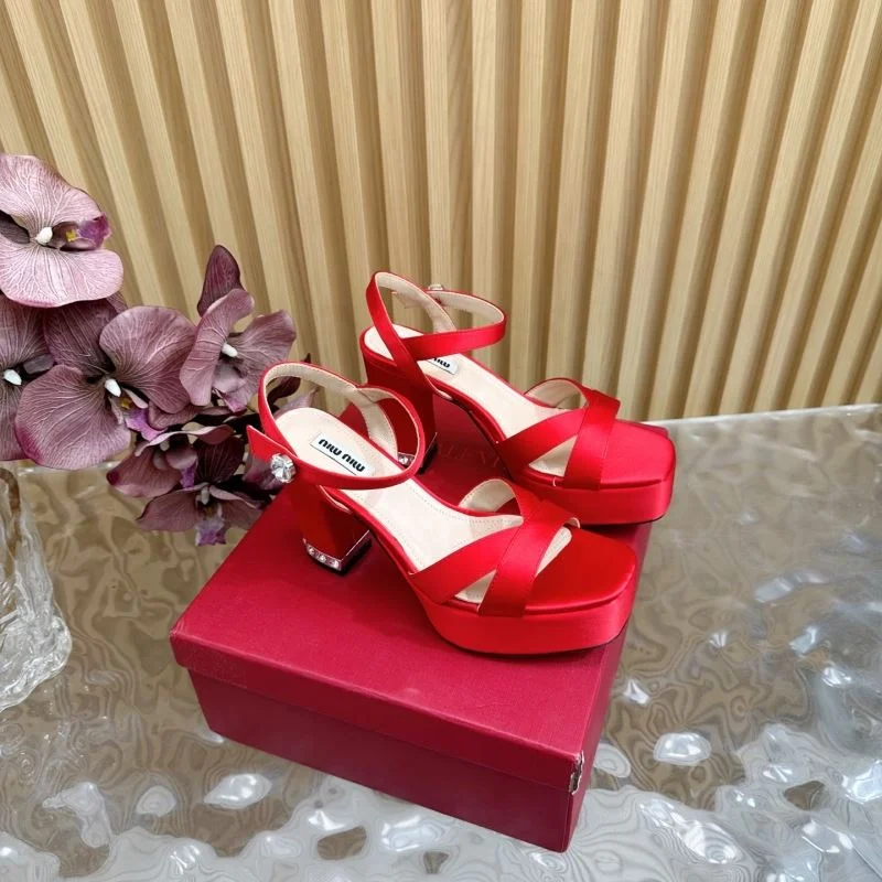 Bright Miu Miu Sandals 9539