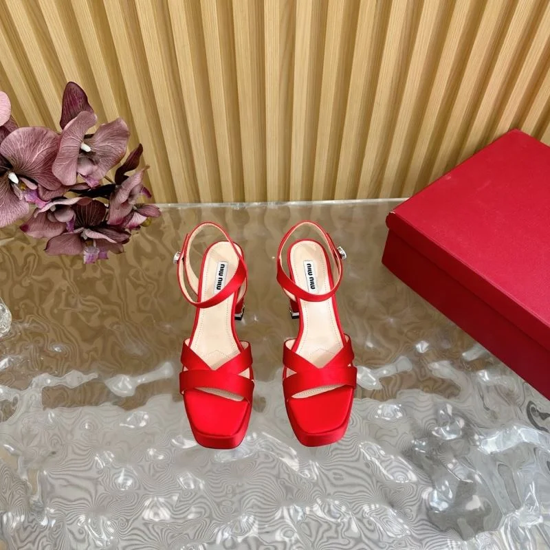 Bright Miu Miu Sandals 9539