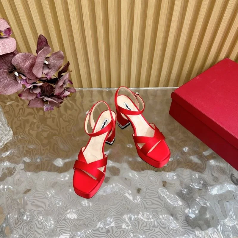 Bright Miu Miu Sandals 9539