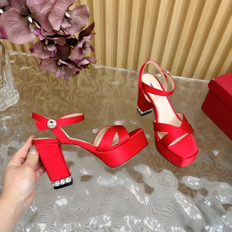 Bright Miu Miu Sandals 9539