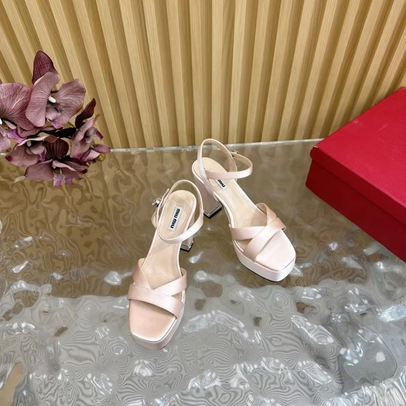 Stretchable Miu Miu Sandals 9523
