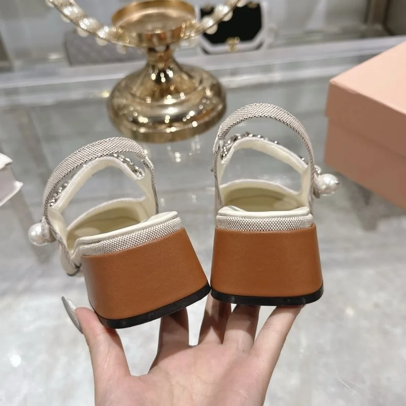 Miu Miu Sandals Durable 9564