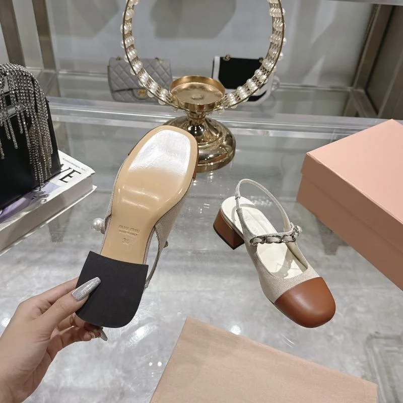 Miu Miu Sandals Durable 9564