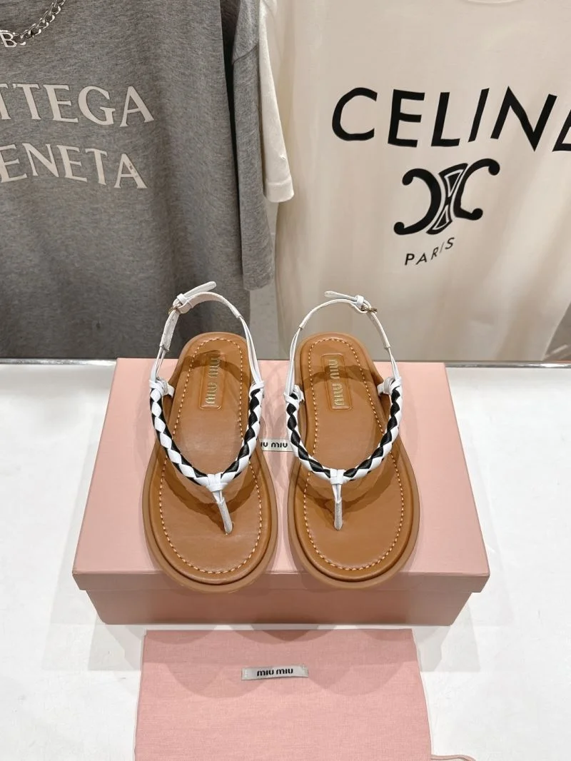 Miu Miu Sandals SunProtective 9552