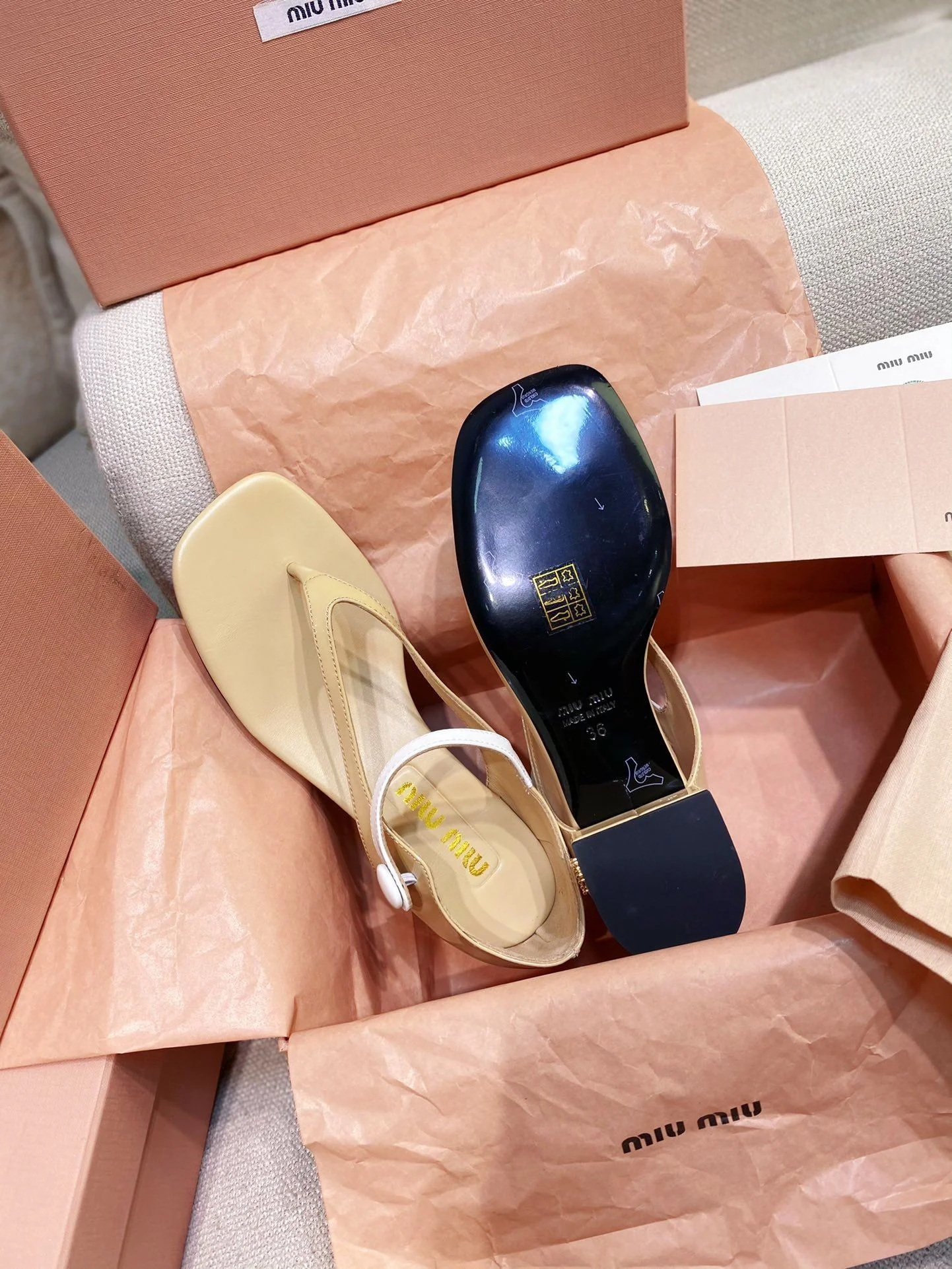 Miu Miu Sandals FastDry 6135