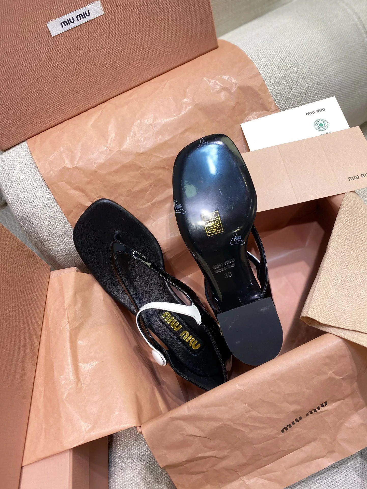 MoistureWicking Miu Miu Sandals 6132