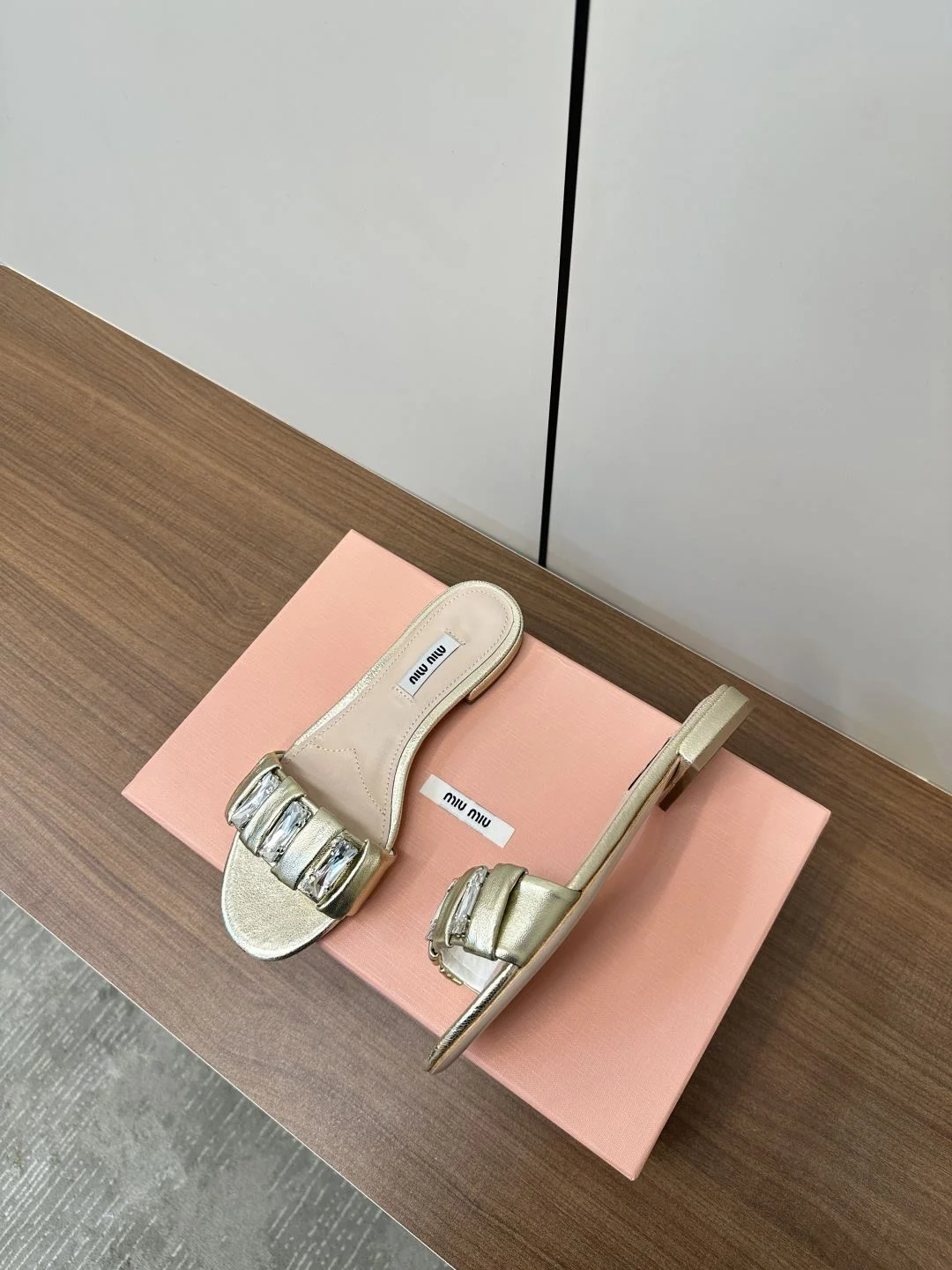 Miu Miu Sandals Sleek 6128