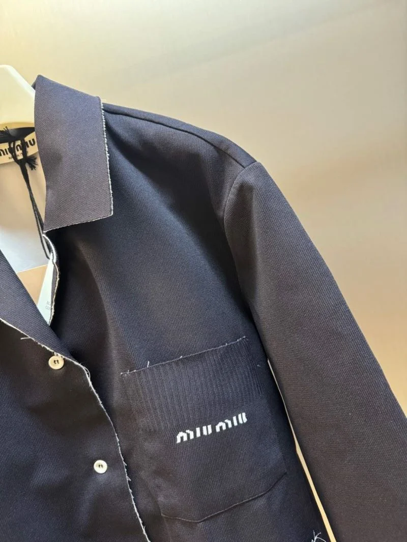 Miu Miu Shirts Unisex 163565
