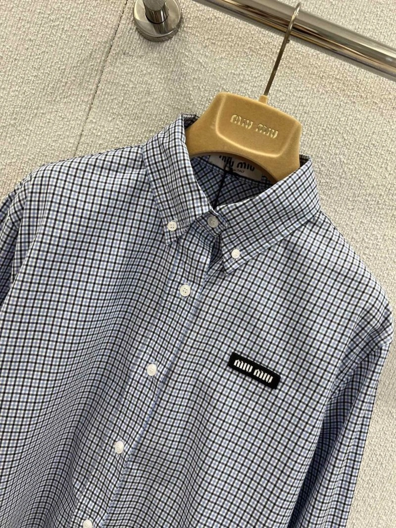 Miu Miu Shirts Stretchable 151192