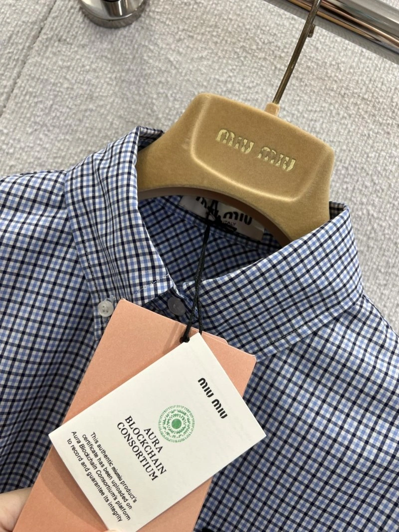 Miu Miu Shirts Stretchable 151192