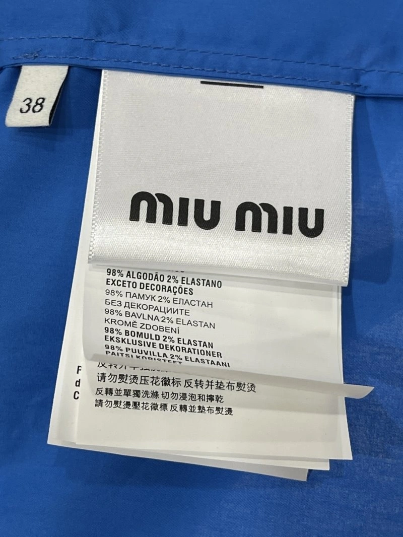 Miu Miu Shirts Trendsetting 151175
