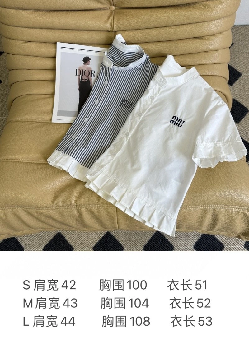Miu Miu Shirts Seasonal 156277