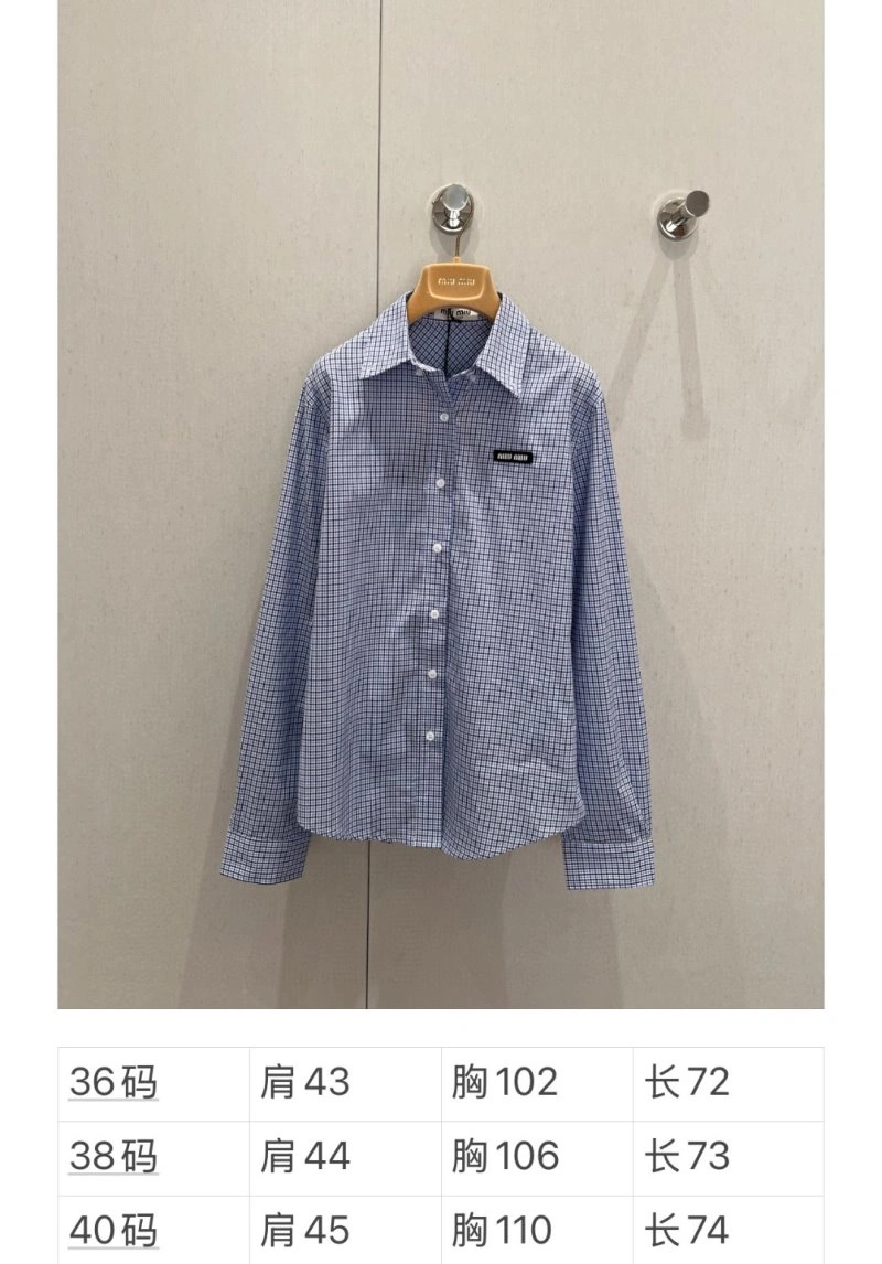 Upgraded Miu Miu Shirts 148750