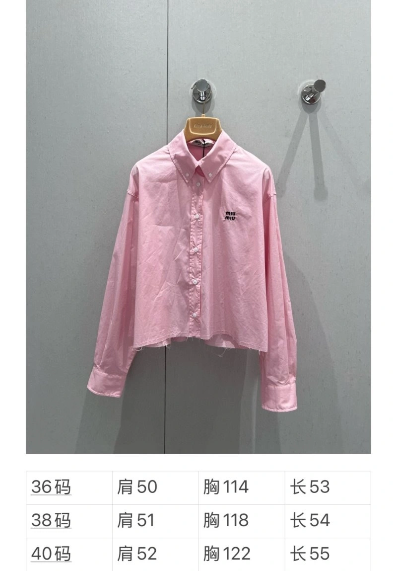 GoodFit Miu Miu Shirts 148762