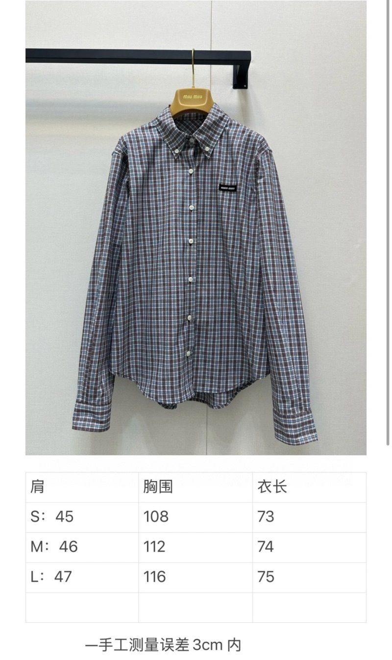 Refined Miu Miu Shirts 148741