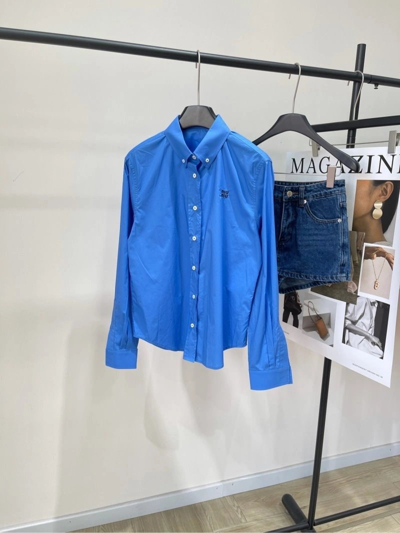 Miu Miu Shirts Fashionable 148737